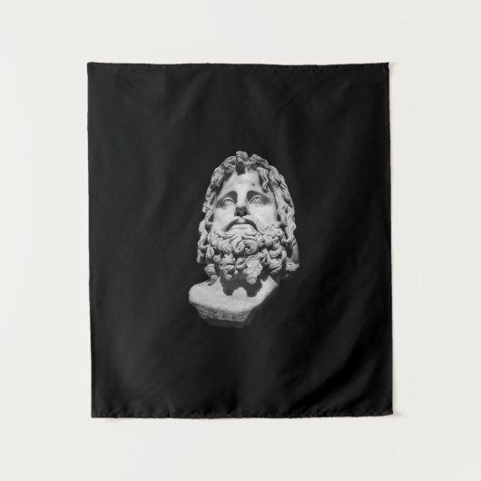 Grieks-Romeins Borstbeeld Wandkleed (Voorkant)