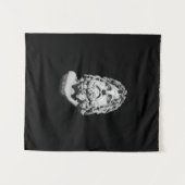 Grieks-Romeins Borstbeeld Wandkleed (Voorkant (horizontaal))