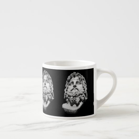 Grieks-Romeins Buste Espresso Kop (Rechts)