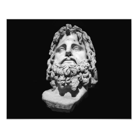 Grieks-Romeins Buste Foto Afdruk (Voorkant)
