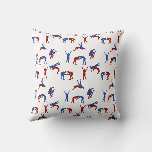 Grieks Romeins worstelpatroon Kussen (Achterkant)