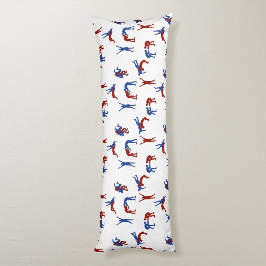 Grieks Romeins worstelpatroon Lichaamskussen (Achterkant (Verticaal))