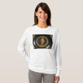 Grieks rood-figuur beker, met afbeelding van de go t-shirt (Voorkant volledig)