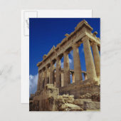 Grieks ruïne, Acropolis, Griekenland Briefkaart (Voorkant / Achterkant)