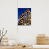 Grieks ruïne, Acropolis, Griekenland Poster (Keuken)