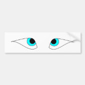 Grieks schip "Eyes" Bumpersticker (Voorkant)