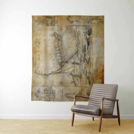  grieks schip wandkleed (In situ)