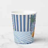 Grieks Sinaasappel Papieren Bekers (Links)