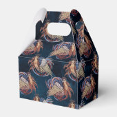 Grieks Siren Odyssey-patroon Bedankdoosjes (Achterkant)