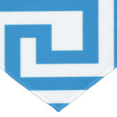 Grieks sleutelbeestje - Santorini - Rhombus Tafelkleed (Gekanteld)