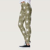 Grieks sleutelmechanisme in Geometrische pantdeco Leggings (Links)
