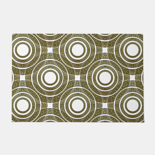 Grieks sleutelmechanisme in Geometrische symmetrie Deurmat (Voorkant)