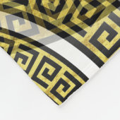 Grieks sleutelmechanisme in Geometrische symmetrie Fleece Deken (Hoek)