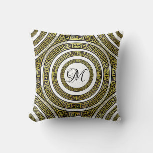 Grieks sleutelmechanisme in Geometrische symmetrie Kussen