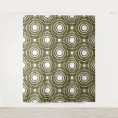 Grieks sleutelmechanisme in Geometrische symmetrie Wandkleed (Voorkant)