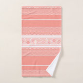 Grieks sleutelmotief bad handdoek (Handdoek)