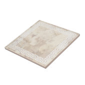 Grieks sleutelontwerp tegeltje (Zijkant)