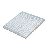 Grieks sleutelontwerp tegeltje (Zijkant)