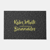 Grieks Spaans Welkomsttaal Deurbord Deurmat (Voorkant)