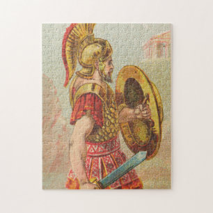 Grieks Spartaans Illustratie (1887) Legpuzzel