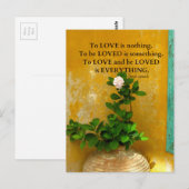 Grieks spreekwoordInspirerende liefde citaat Griek Briefkaart (Voorkant / Achterkant)