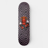 Grieks Symbolen Minotaur Warrior Beast Persoonlijk Skateboard (Voorkant)