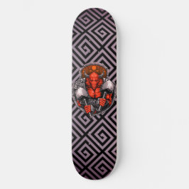 Grieks Symbolen Minotaur Warrior Beast Persoonlijk Skateboard