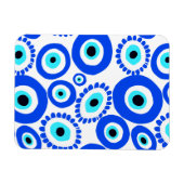 Grieks symbool Eye Lucky Magneet (Horizontaal)