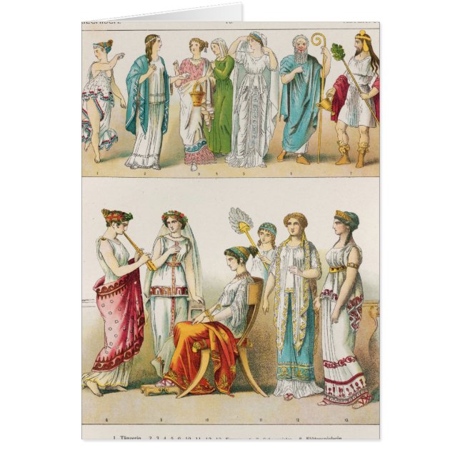 Grieks theatrisch dress (Voorkant)