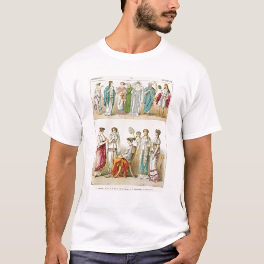 Grieks theatrisch dress t-shirt (Voorkant)