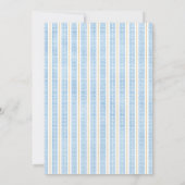 Grieks Toga Baby shower uitnodiging (Achterkant)