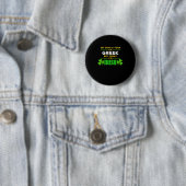 Grieks Vandaag ben ik Iers Grappig St. Patrick's D Ronde Button 5,7 Cm (In situ)