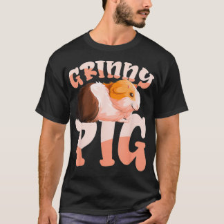 Grieks varken voor de fokker van een cavia t-shirt