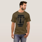 Grieks Vase Ancient Griekenland Grafisch T-shirt (Voorkant volledig)