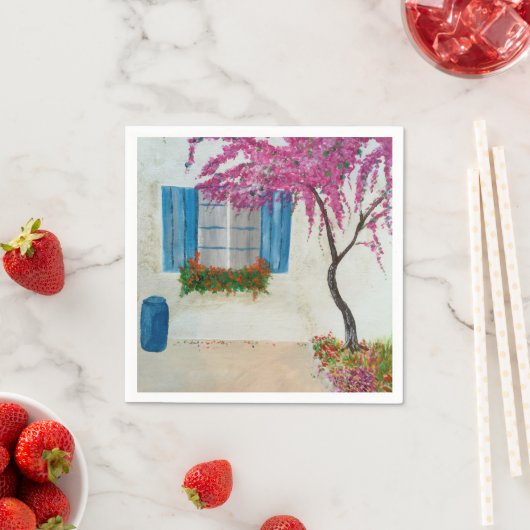 Grieks venster servet (Insitu)