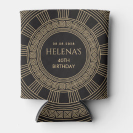 Grieks verjaardagsfeest met AANGEPASTE KLEUREN Blikjeskoeler