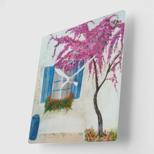 Grieks  vierkante klok (Hoek)