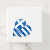 Grieks Vlaggenhuis Bedankjes Labels (In situ)