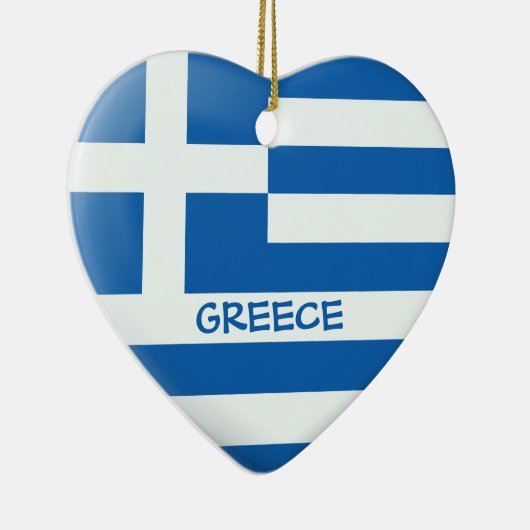 Grieks Vlaggenhuis Keramisch Ornament (Rechts)