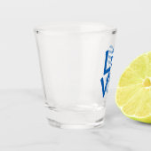 Grieks Vlaggenhuis Shot Glas (Links)