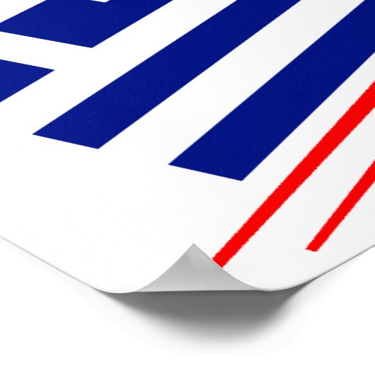 Grieks voetbalteam poster (Hoek)