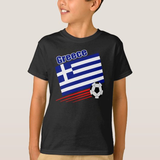 Grieks voetbalteam t-shirt (Voorkant)