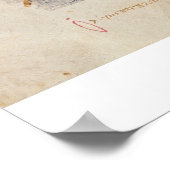 Grieks vuur (vellum) poster (Hoek)