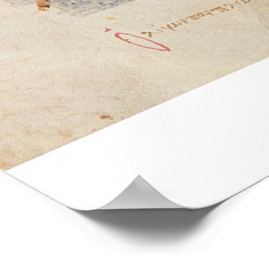 Grieks vuur (vellum) poster (Hoek)