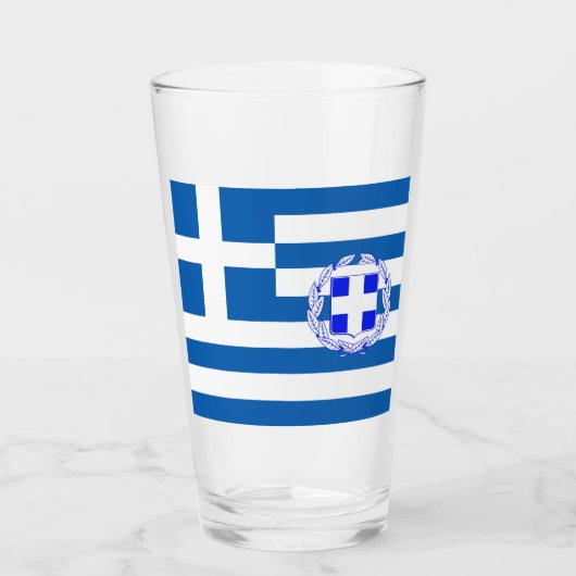 Grieks wapen   glas (Voorkant)