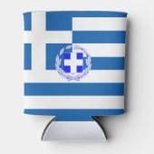 Grieks wapenschild blikjeskoeler (Voorkant)