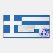 Grieks wapenschild bureaumat (Keyboard & Muis)
