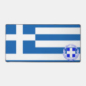 Grieks wapenschild bureaumat (Voorkant)