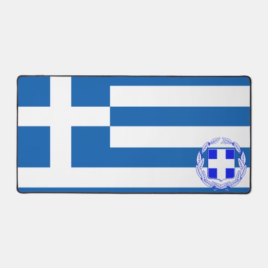 Grieks wapenschild bureaumat (Voorkant)