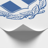 Grieks wapenschild cadeaupapier (Hoek)